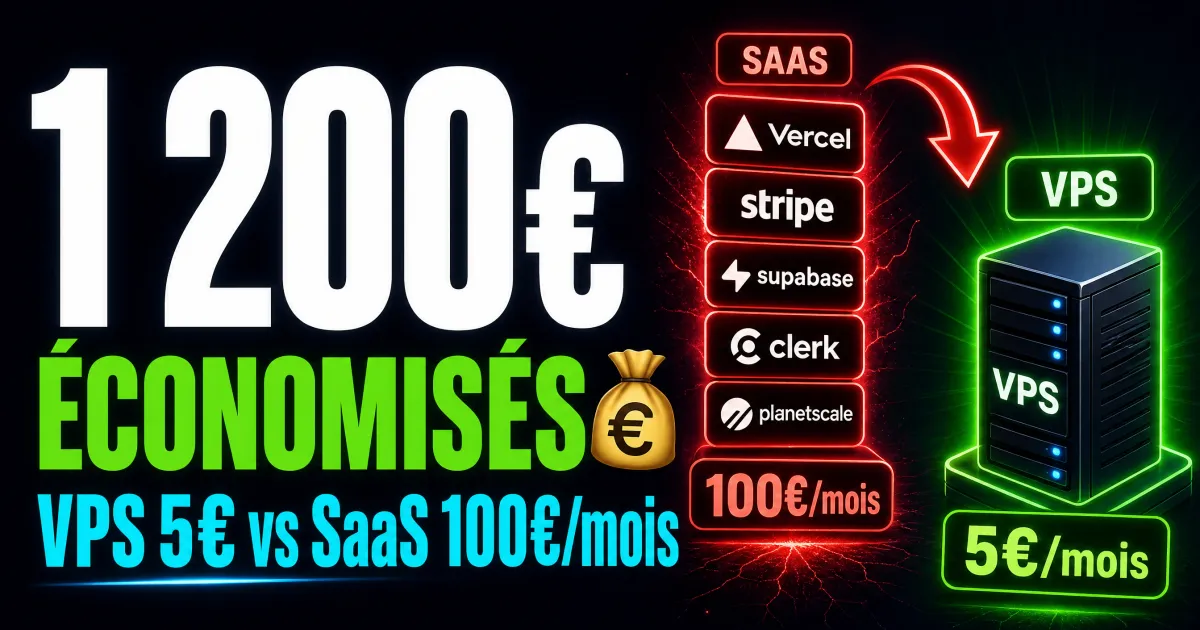 Étude de cas : Combien coûte réellement un VPS face à 5 abonnements SaaS ?